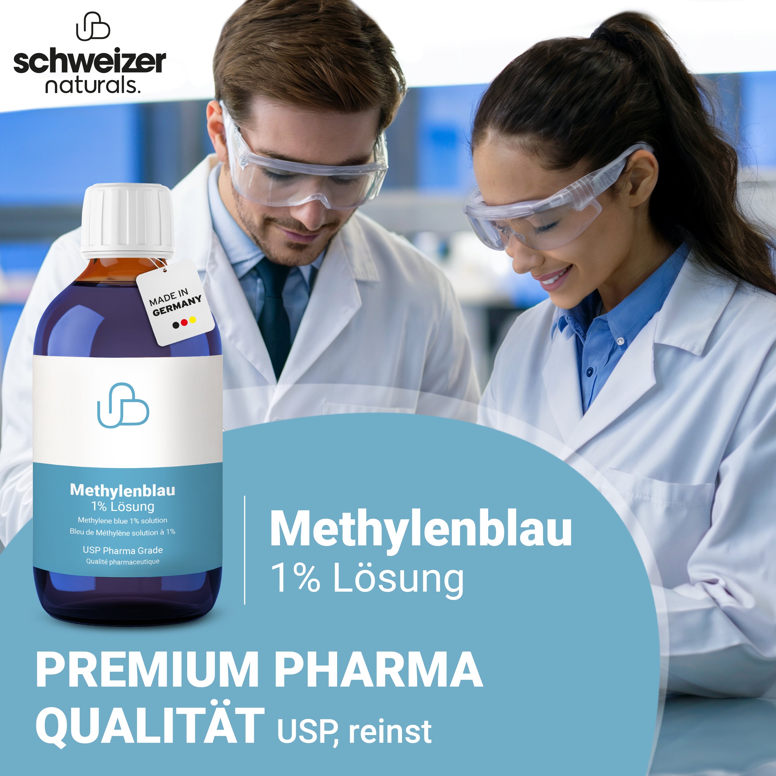 Methylenblau Lösung 1% Pharma Qualität 250 ml