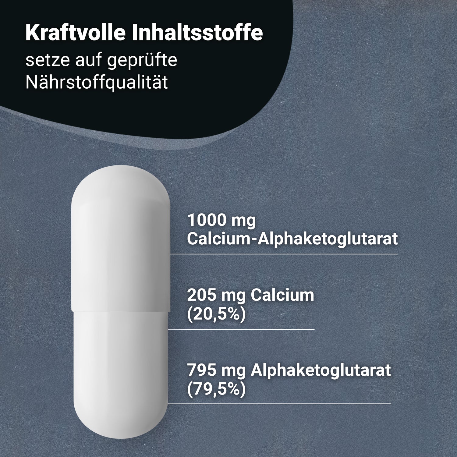 CaAKG Calcium-Alphaketoglutarat, 3x 60 Kapseln (Set)