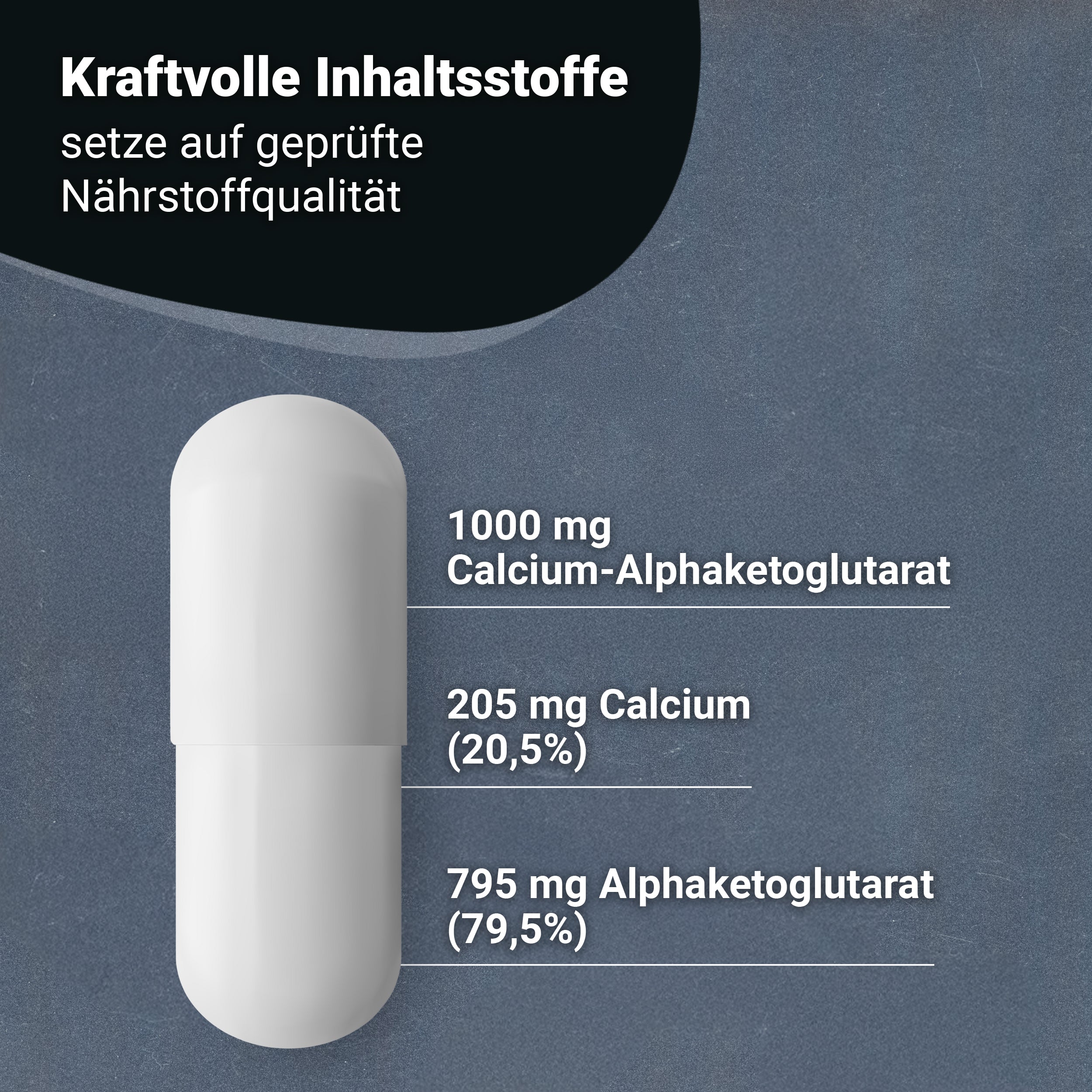 CaAKG Calcium-Alphaketoglutarat, 3x 60 Kapseln (Set)