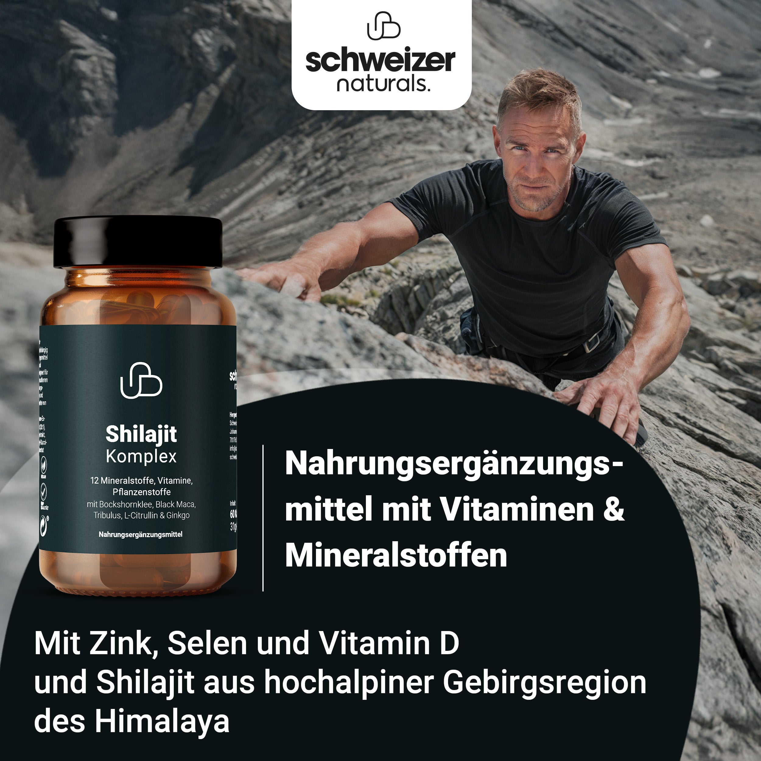 Shilajit Komplex, 60 Kapseln