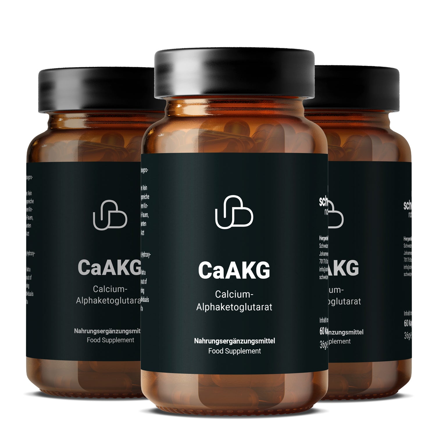 CaAKG Kapseln Schweizer Naturals, Calcium Alphaketoglutarat