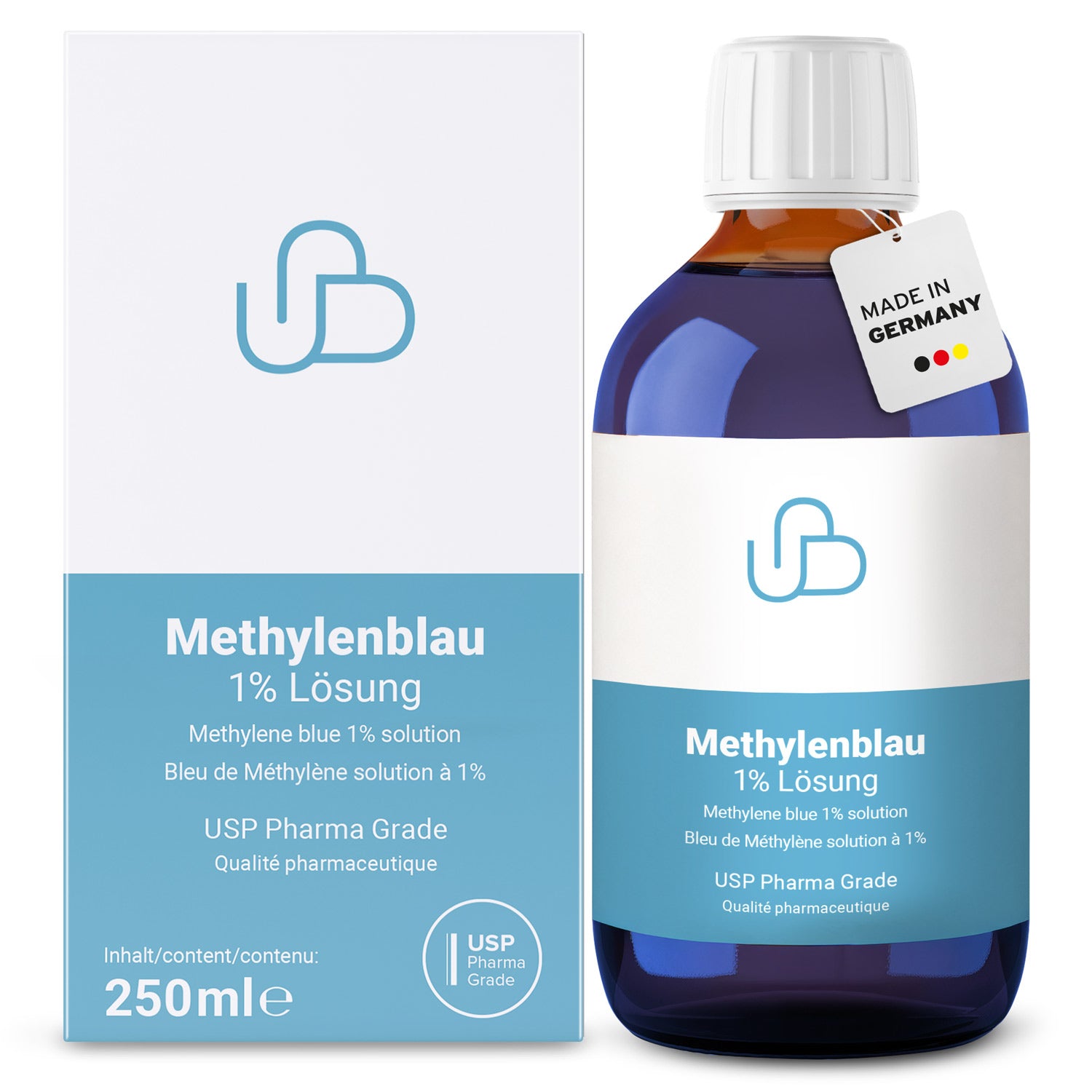 Methylenblau Lösung 1% Pharma Qualität 250 ml