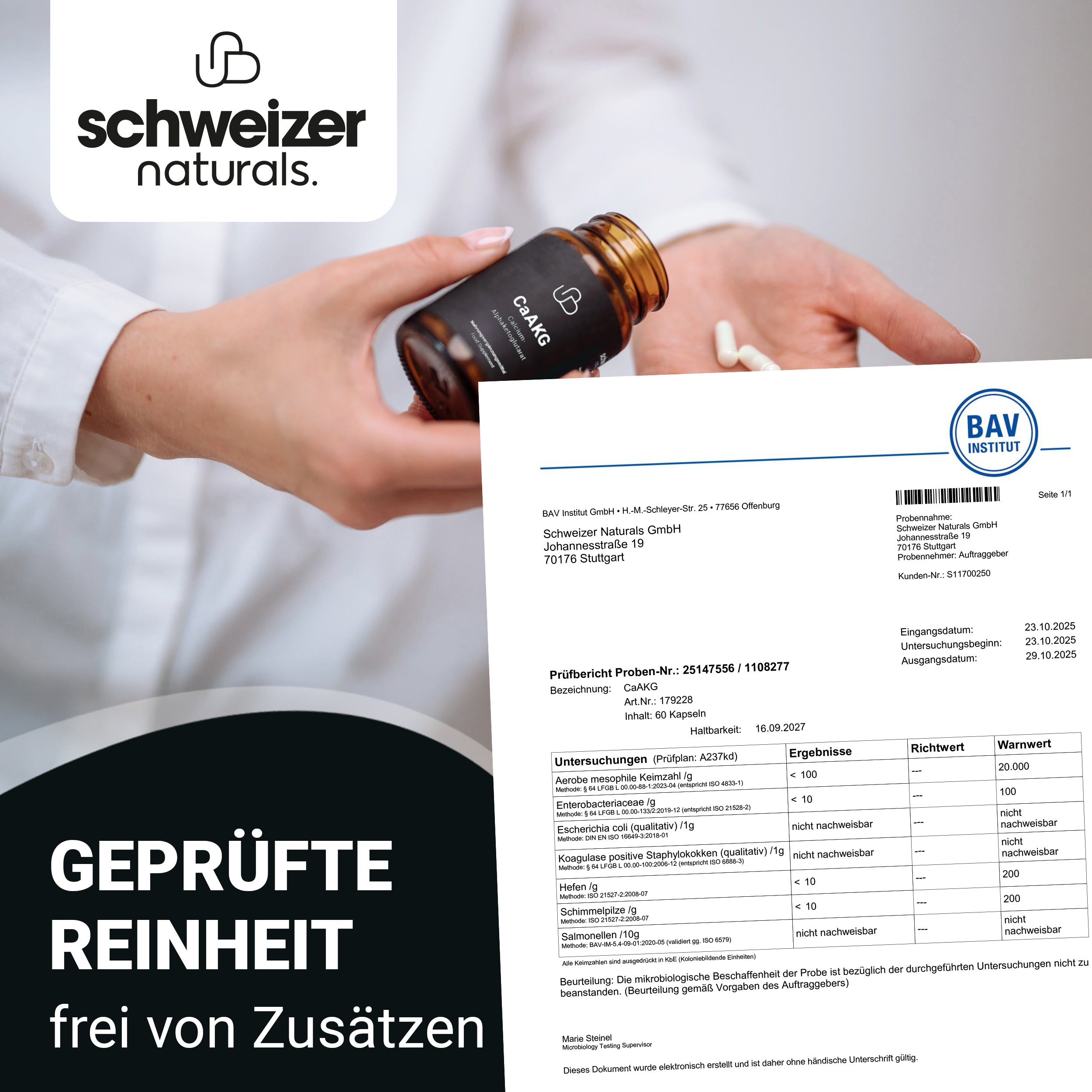 CaAKG Calcium-Alphaketoglutarat, 60 Kapseln