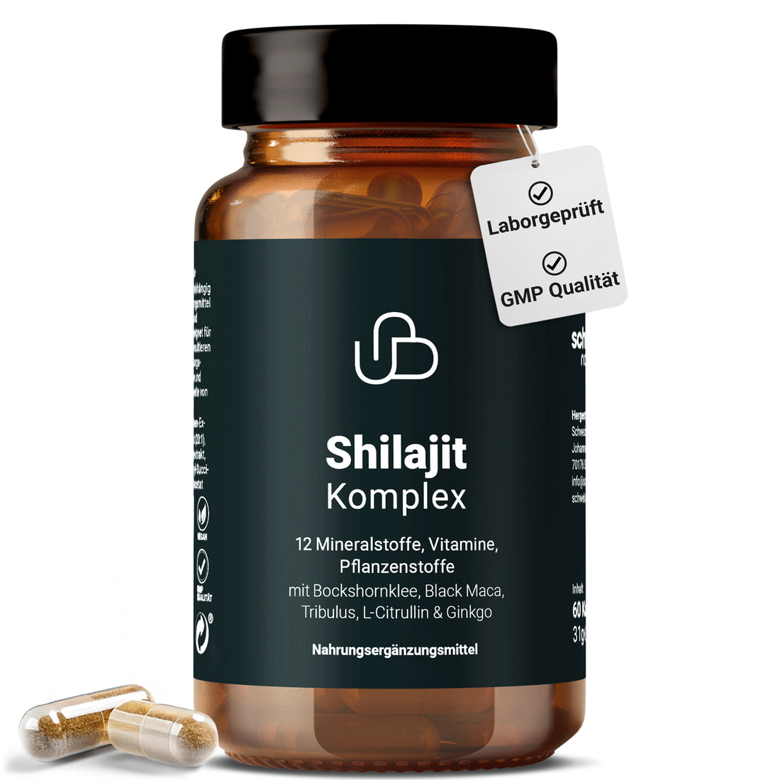 Shilajit Komplex, 60 Kapseln