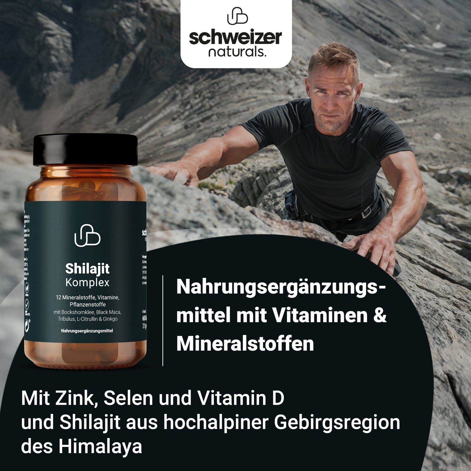 Shilajit Komplex, 60 Kapseln