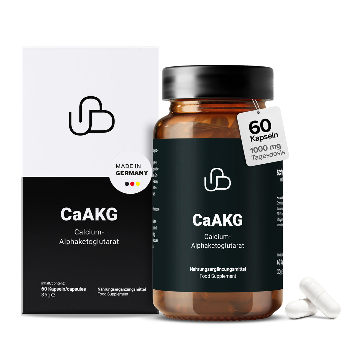 CaAKG Calcium-Alphaketoglutarat, 60 Kapseln