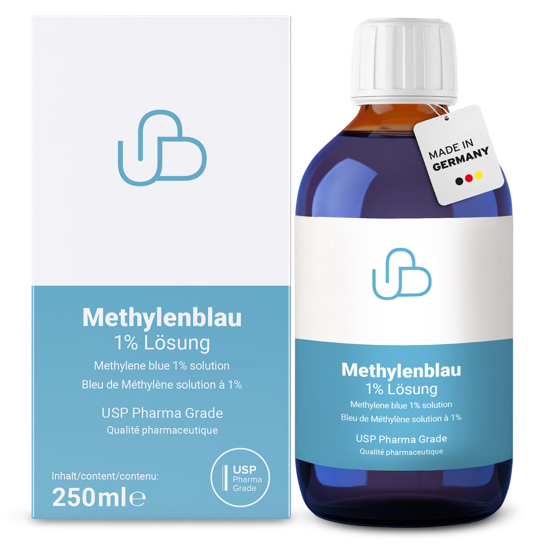 Methylenblau Lösung 1% Pharma Qualität 250 ml