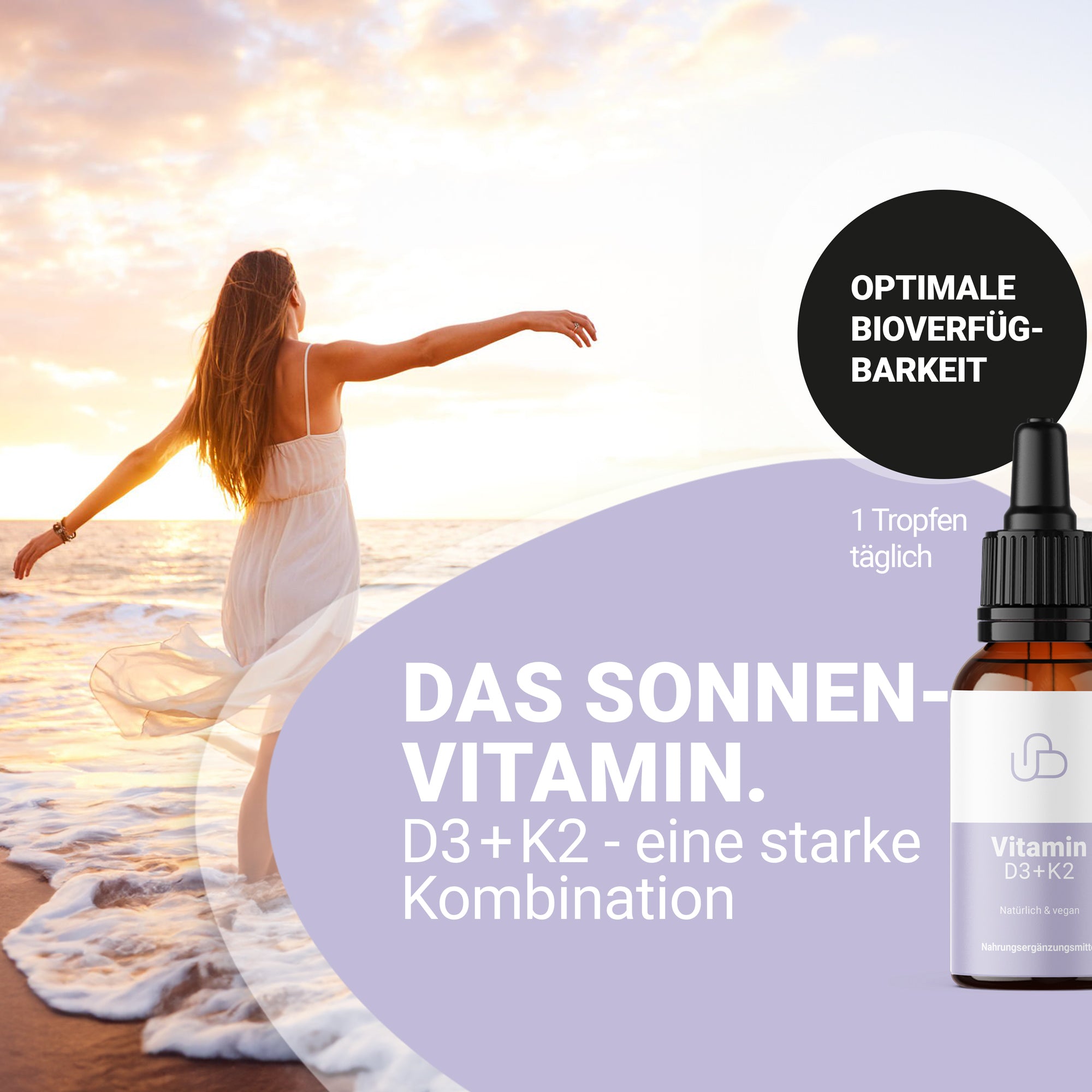 Vitamin D3+K2 mouth spray